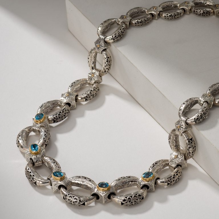 Garden-Shadows-Necklace-links-and-Chain-4034